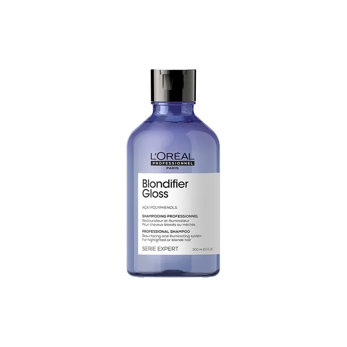 L'Oral Professionnel Regenerating And Brightening Shampoo For Blonde Hair Expert Blondifier Series Gloss Shampoo