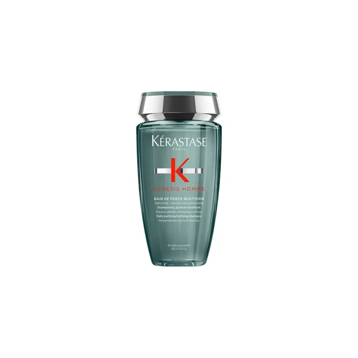Kérastase Genesis Homme Bain Force 250ml Cleansing And Nourishing Shampoo For Weak Hair