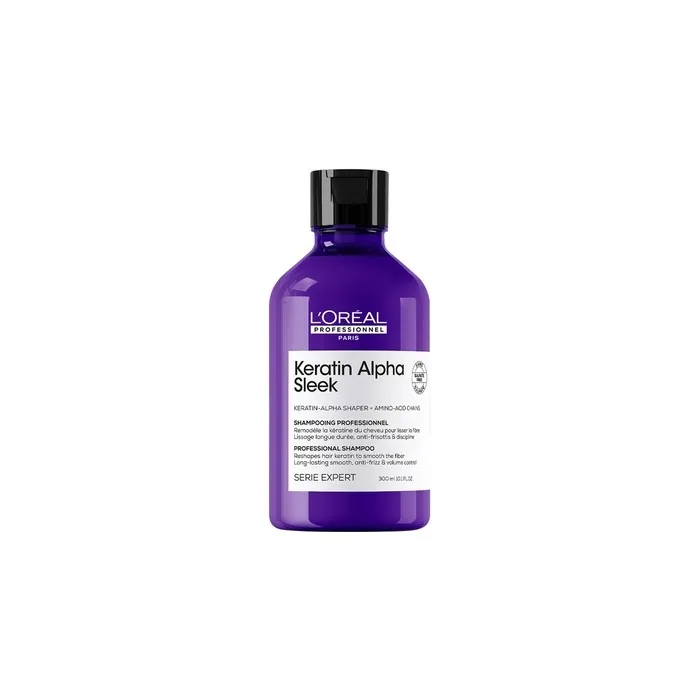 L'Oreal Keratin Alpha Sleek Shampoo 300ml