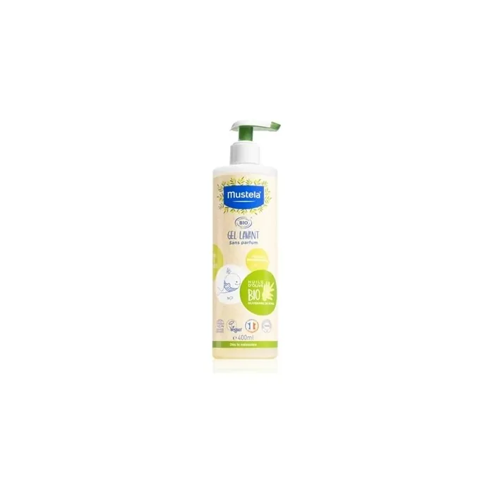 Mustela Organic Shampoo Gel With Dispenser 400ml Mustela