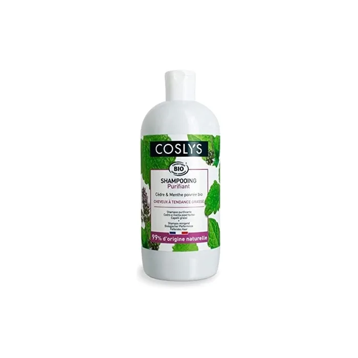 Coslys Organic Peppermint Shampoo for Greasy Hair