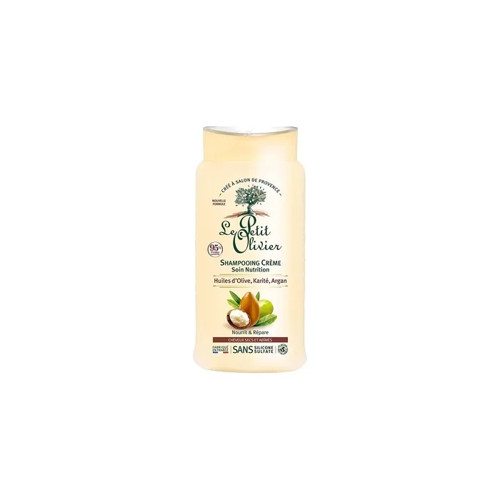Le Petit Olivier Nutrition Shampoo with Olive Oil, Shea, and Argan for Dry and Damaged Hair 250ml
