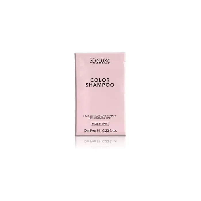 3deluxe Shampoo Tester 10 Ml For Colored Hair Pack Of 50