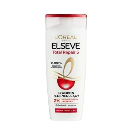 L'Oreal Elseve Total Repair Shampoo for Damaged Hair 400ml