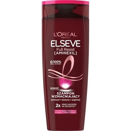 L'Oreal Elseve Arginine Resist X3 Strengthening Shampoo 400ml