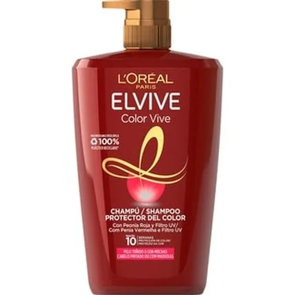 Elseve Elvive Color Vive Shampoo Elixir Color Fixer 1000 Ml