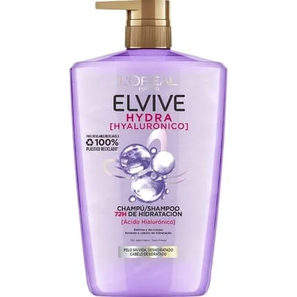 Elseve Elvive Hyaluronic Acid Shampoo 1 Liter