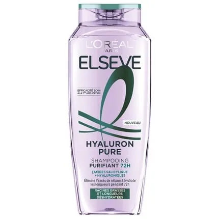 L'Oréal Paris Elseve Hyaluron Pure Cleansing Shampoo 72h 250ml