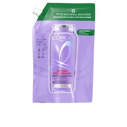 L'Oreal Elvive Hydra Hyaluronic Shampoo 72h Hydration Recharge Eco Pack - 500 Ml