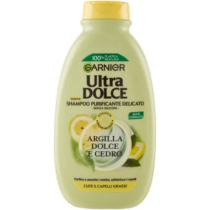 Garnier Ultra Dolce Shampoo Sweet Clay & Cedar for Oily Hair 300mL