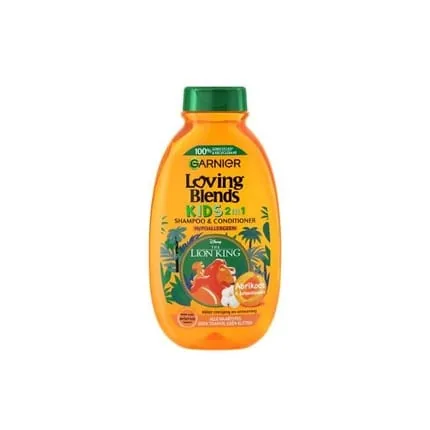Garnier Loving Blends Kids Shampoo & Conditioner Apricot