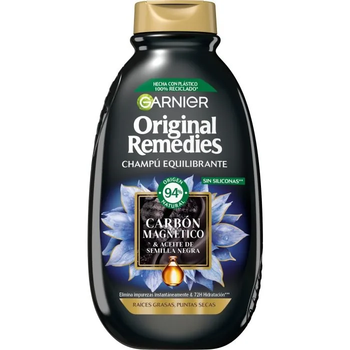 Carbone Magnetico Shampoo 250 Ml By Garnier