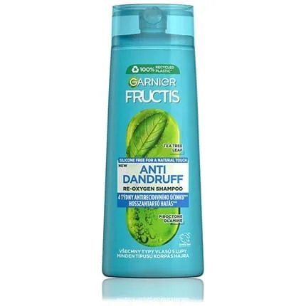 Garnier Fructis Antidandruff Cleansing Shampoo For All Hair Types With Dandruff Reoxygen Shampoo