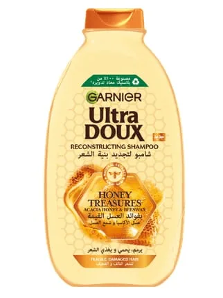 Garnier Ultra Doux Reconstructing Shampoo Honey Treasures For Fragile Hair 400 Ml