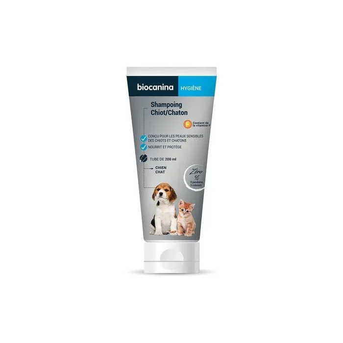 Biocanina Shampoo for Puppies and Kittens 200ml
