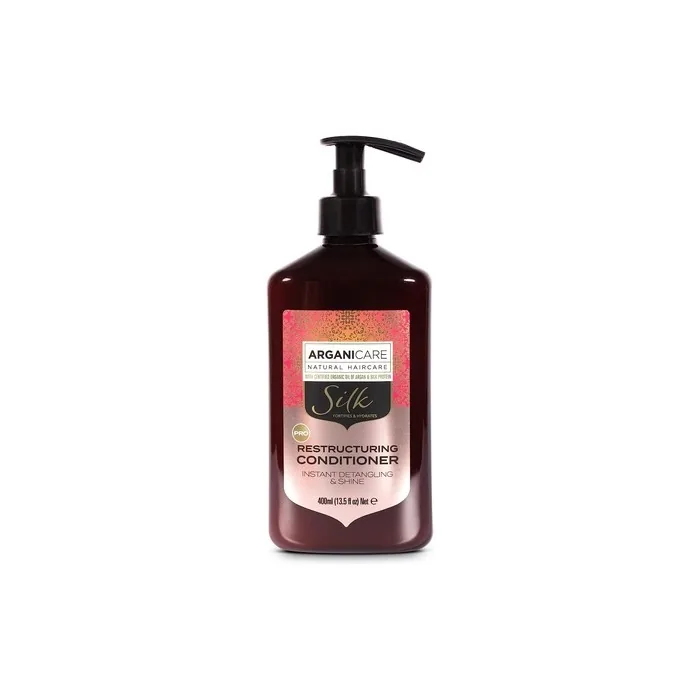 Arganicare Silk Revitalizing Shampoo Instant Detangling and Shine Hair 400ml