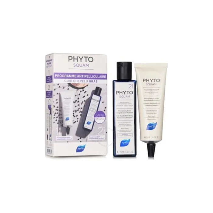 Phyto Squam Kit Intensive Shampoo 125ml And Purifying Shampoo 250ml