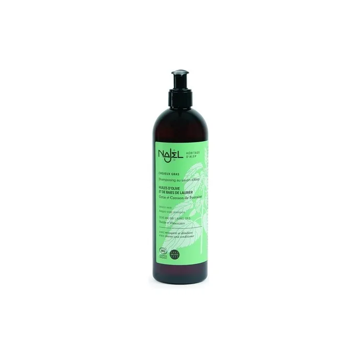 Najel Aleppo Soap Shampoo 2 in 1 for Oily Hair 500g