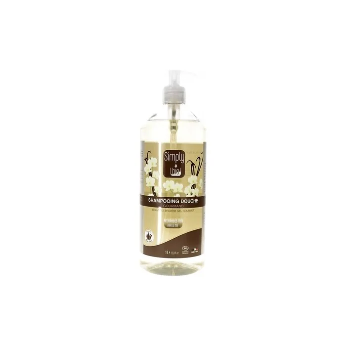 Simply Bio Gourmet Shampoo 1L for Hair and Body Care
