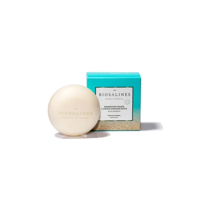Biosalines Solid Shampoo with Almond Oil for Normal Hair 75g