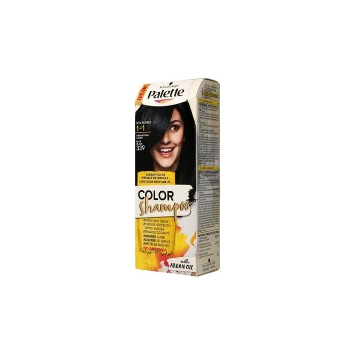 Palette Color Shampoo No. 1-1 Granatapfel Schwarz