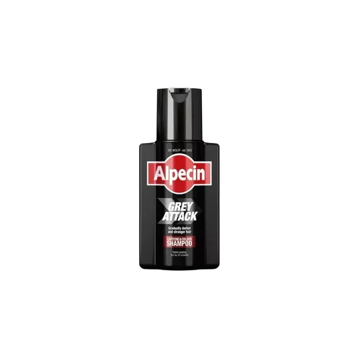 Alpecin Caffeine Shampoo For Gray Hair Gray Attack 200 Ml