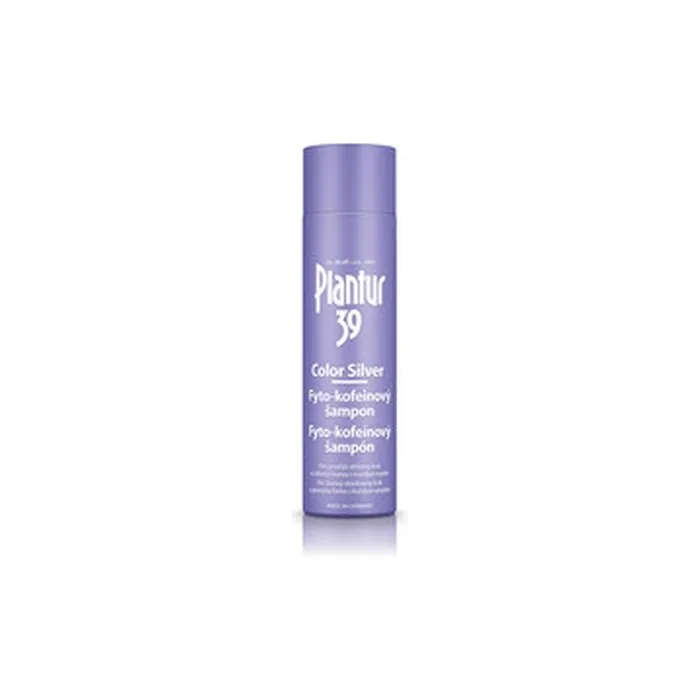 Plantur 39 Color Silver Shampoo Phytocaffeine Shampoo Neutralizing Yellow Tones