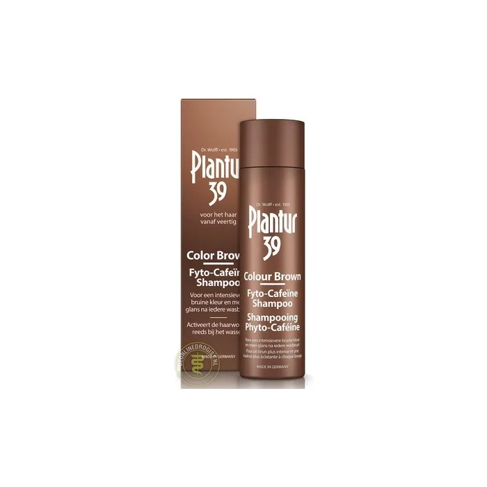 Plantur 39 Brown Color Phyto Caffeine Shampoo 250ml for Women