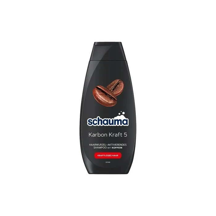 Schauma Caffeine Shampoo Carbon Strength 5 400ml