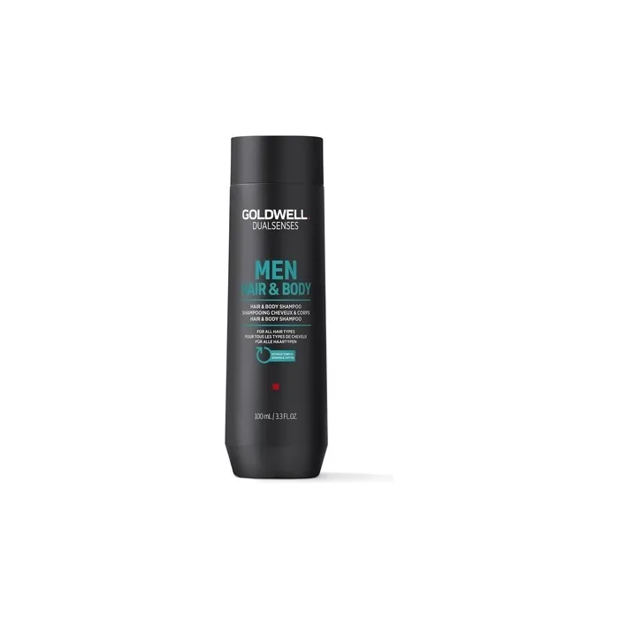 Goldwell Men's Dualsenses Hair & Body Shampoo for All Hair Types 100ml