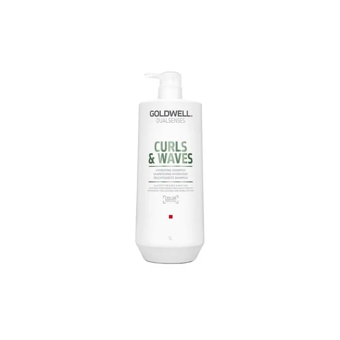 Goldwell Dualsenses Curls & Waves Shampoo 1000ml Moisturizing Shampoo For Curly Hair