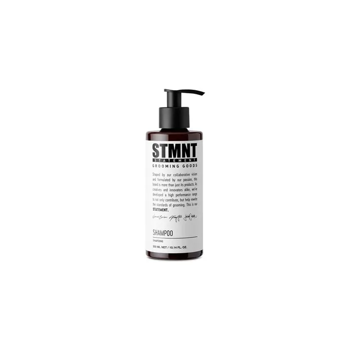 STMNT Grooming Goods Shampoo Activated Charcoal & Menthol Removes Build Up Fuller Feeling Hair 10.1 Oz