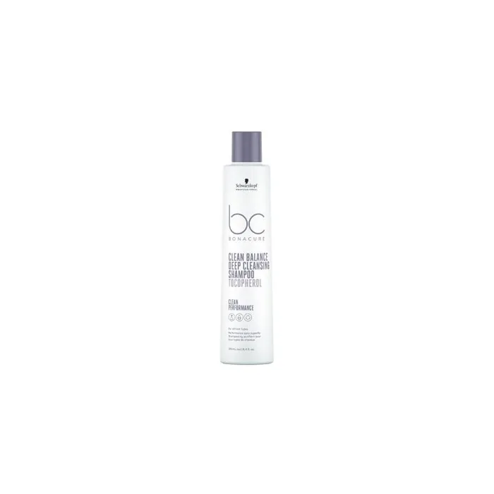 Schwarzkopf Bc Clean Balance Deep Cleansing Shampoo 250ml