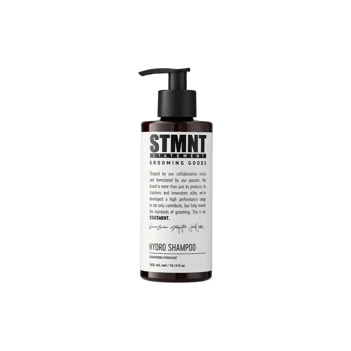 STMNT Grooming Goods Hydro Shampoo 300ml Nourishing for Hair and Beard Strengthens the Hair Free-from Sulfates and Silicone Oils