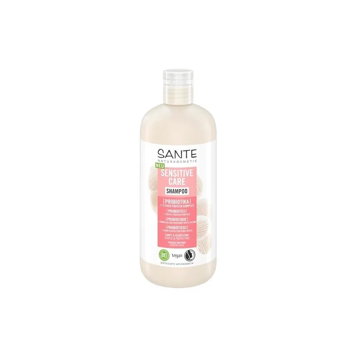 Sante Naturkosmetik Sensitive Care Shampoo With Probiotics And 3fold Protein Complex