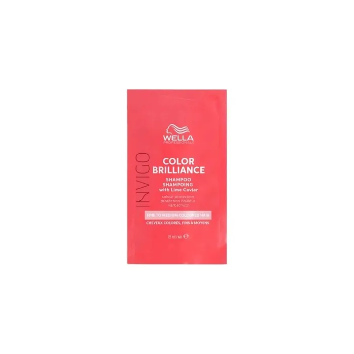 Wella Professionals Invigo Color Brilliance Shampoo 15ml Perfect For Colortreated Hair