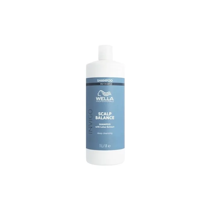 Wella Professionals Invigo Scalp Balance Deep Cleansing Shampoo For Oily Scalp 1000ml