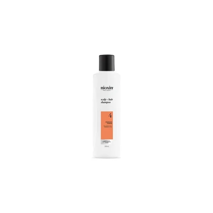 Nioxin System 4 Shampoo Dyed and Damaged Hair with Advanced Weakening 300 ml