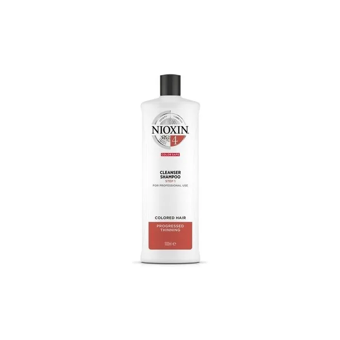 Nioxin System 4 Shampoo Cleanser For Fine Color Thinning Hair