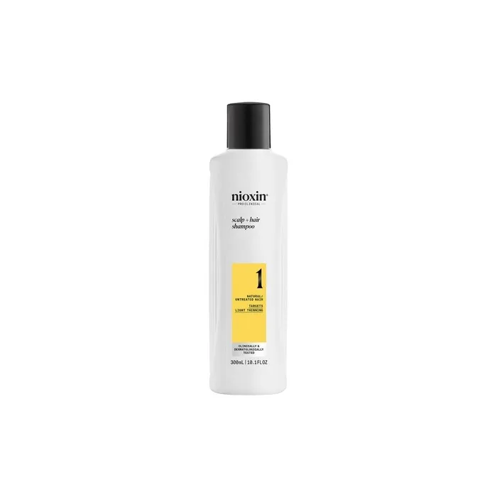 Nioxin System 1 Shampoo Cleanser For Fine Natural Hair Thinning Slightly