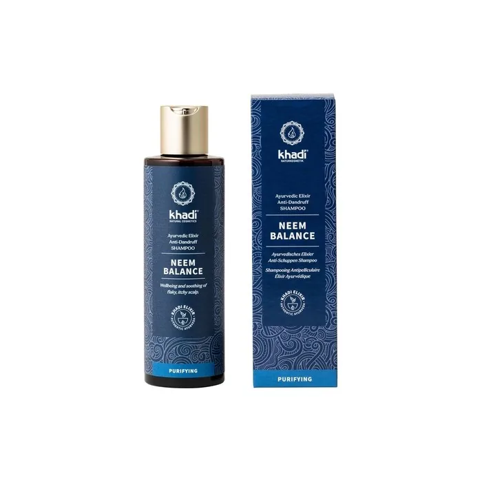 Khadi Neem Balance Ayurvedic Shampoo 100% Natural Silicone & Sulfate-Free