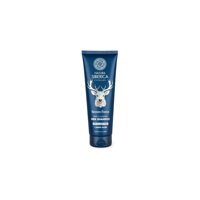 Natura Siberica Men Severe Force Deep Cleansing Shampoo for All Hair Types