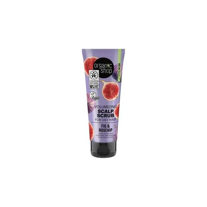 Organic Shop Fig Volumizing Exfoliant For Oily Hair 75ml