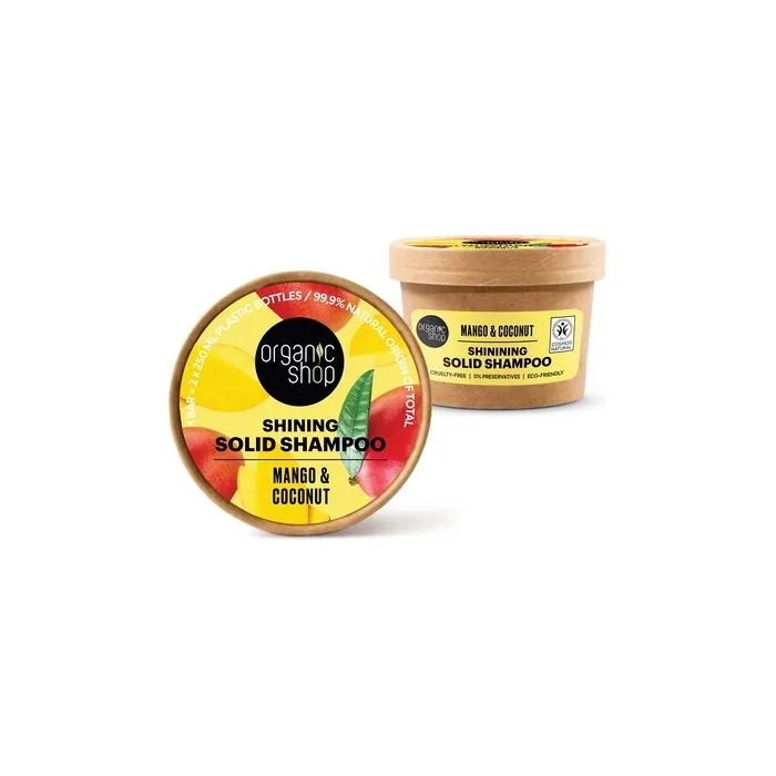 Organic Shop Mango Solid Shampoo Shining 60g