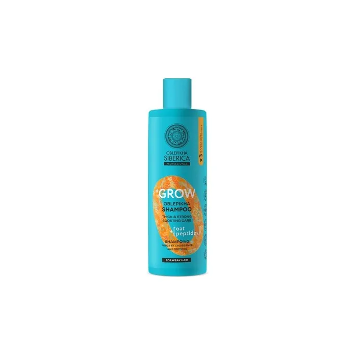 Natura Siberica Oblepikha Grow Peptides Shampoo For Weak Hair 400ml