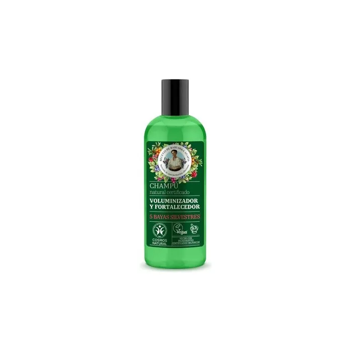 Green Agafia 5 Wild Berries Volumizing Natural Shampoo 260ml