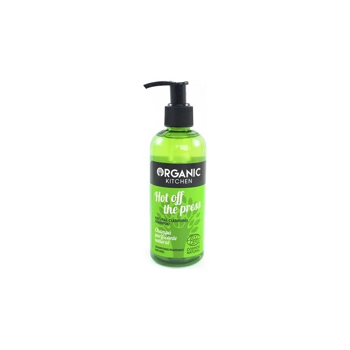 Organic Shop Organic Kitchen Hot Off The Press Purifying Shampoo Natural 200ml