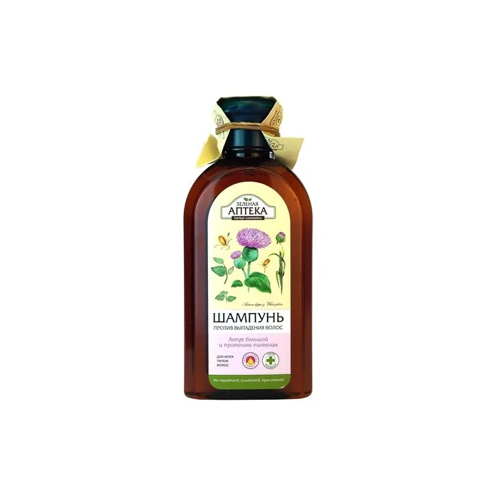 Green Pharmacy Burdock & Wheat Proteins Shampoo 350ml