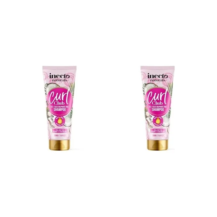 Inecto Curl Club Curl-Defining Shampoo 250ml Vegan & Cruelty Free