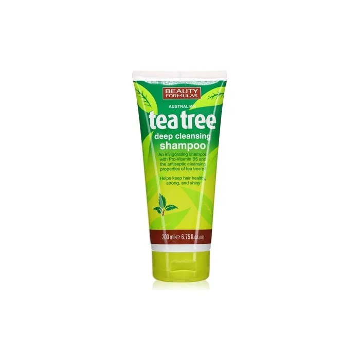 Beauty Formulas Australian Tea Tree Deep Cleansing Shampoo 200ml